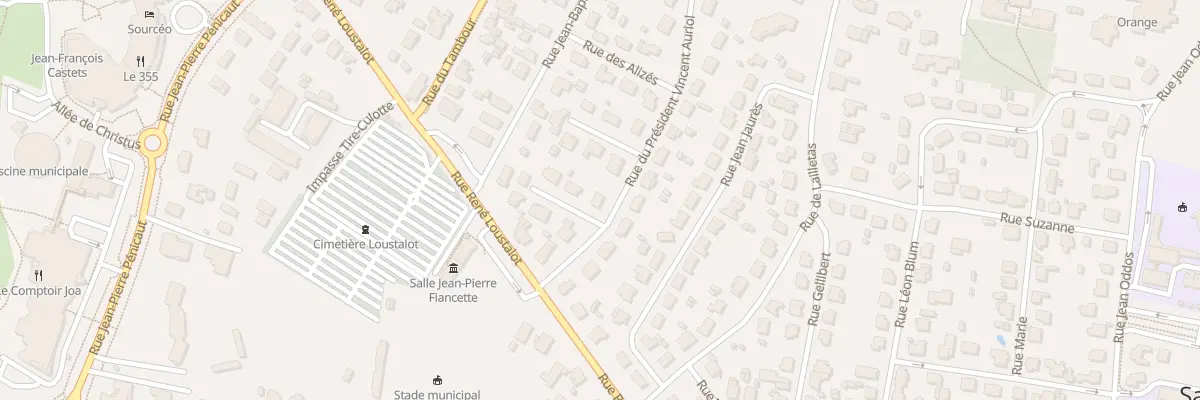 Plan du 5 Rue Vincent Auriol à Saint-Paul-lès-Dax