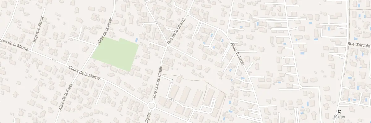 Plan du 3B Rue Chante Cigale à Gujan-Mestras