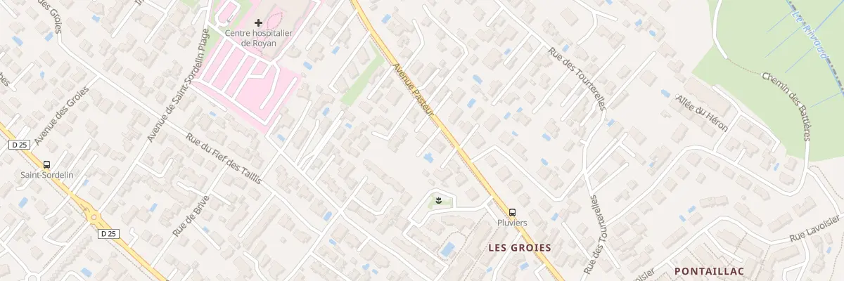 Plan du 23 Av Pasteur à Vaux-sur-Mer