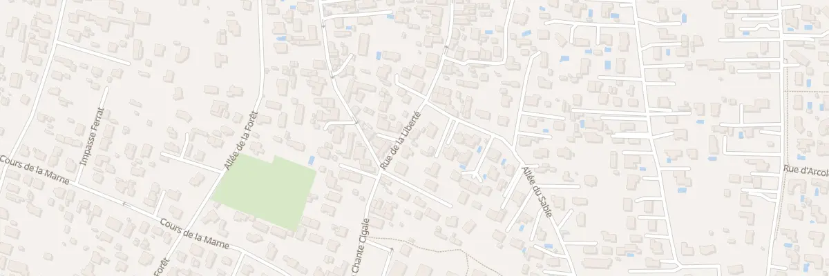 Plan du 79 Rue de la Liberté à Gujan-Mestras