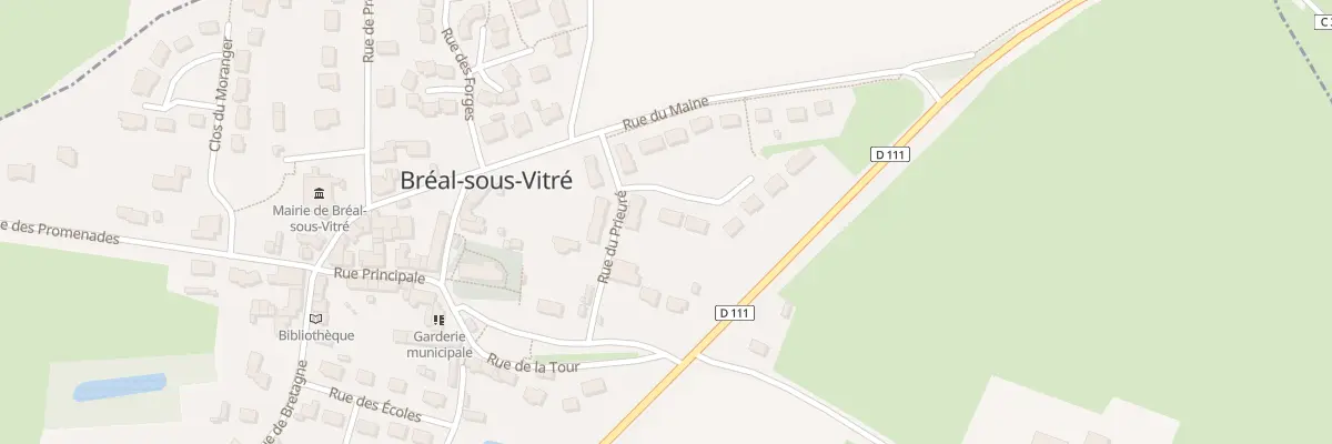 Plan du 1 Impasse du Point du Jour à Bréal-sous-Vitré