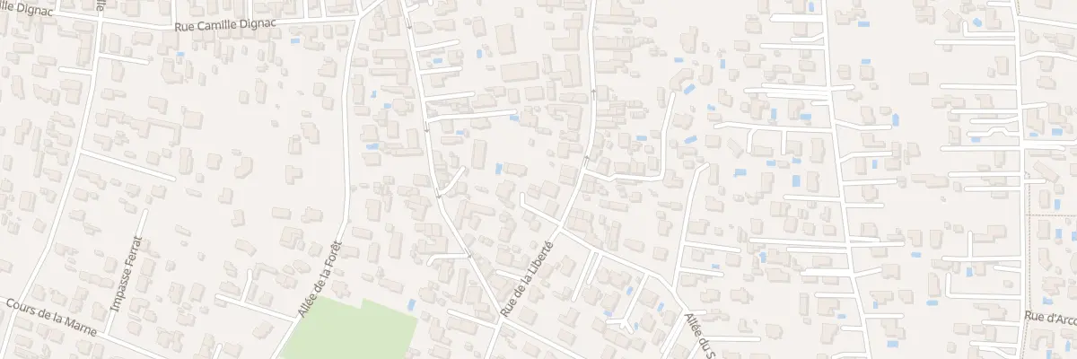 Plan du 66 Rue de la Liberté à Gujan-Mestras