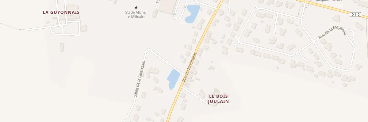 Plan du 17 Rue de Kirchheim à Renazé