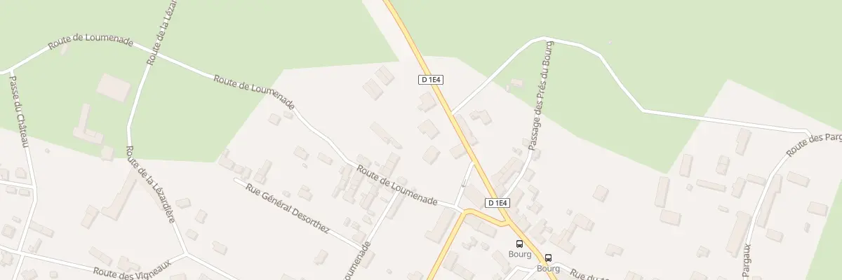 Plan du 4 Rte du Bourg à Talais