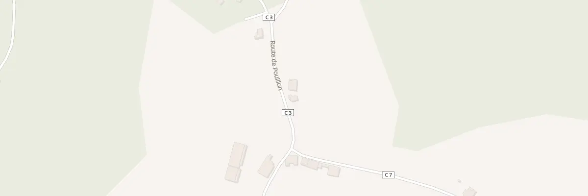 Plan du 1760 Rte de Pouillon à Cauneille