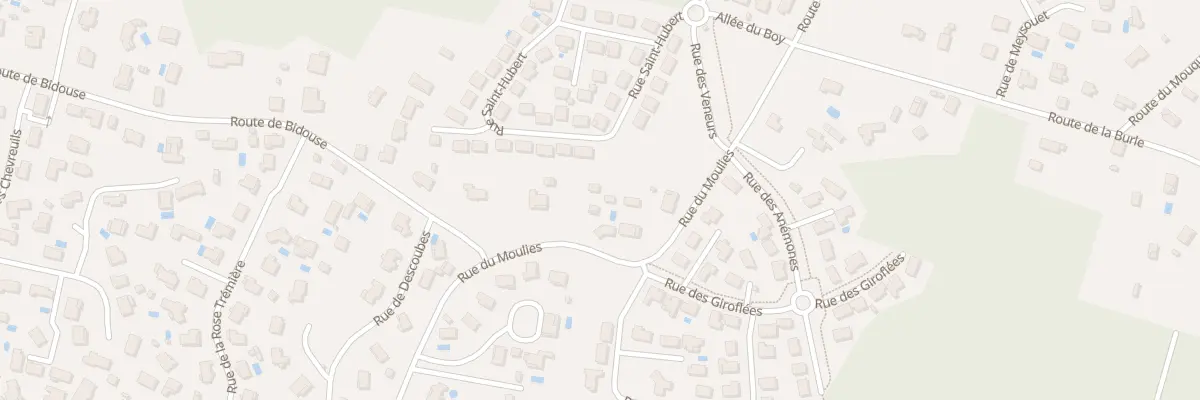 Plan du 1123 Rue du Mouliès à Parentis-en-Born