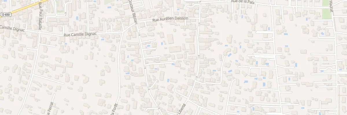 Plan du 52 Rue de la Liberté à Gujan-Mestras
