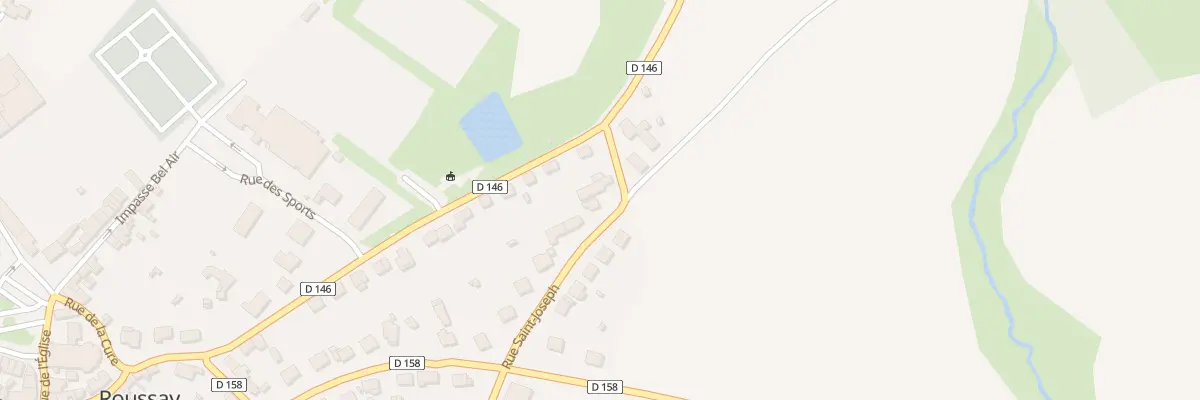 Plan du 13 Rue Saint Joseph (Roussay) à Sèvremoine