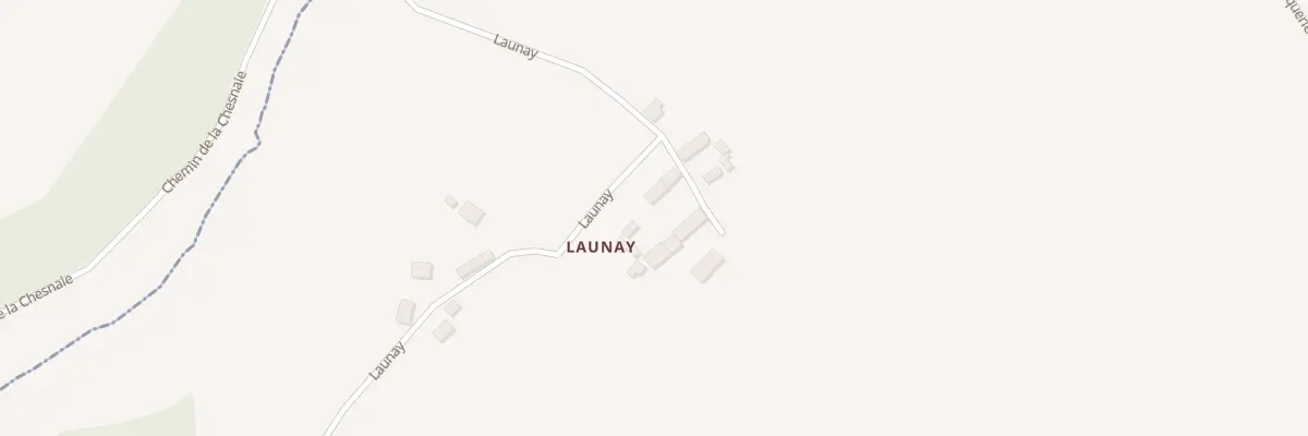 Plan du 5 Launay à Baudre