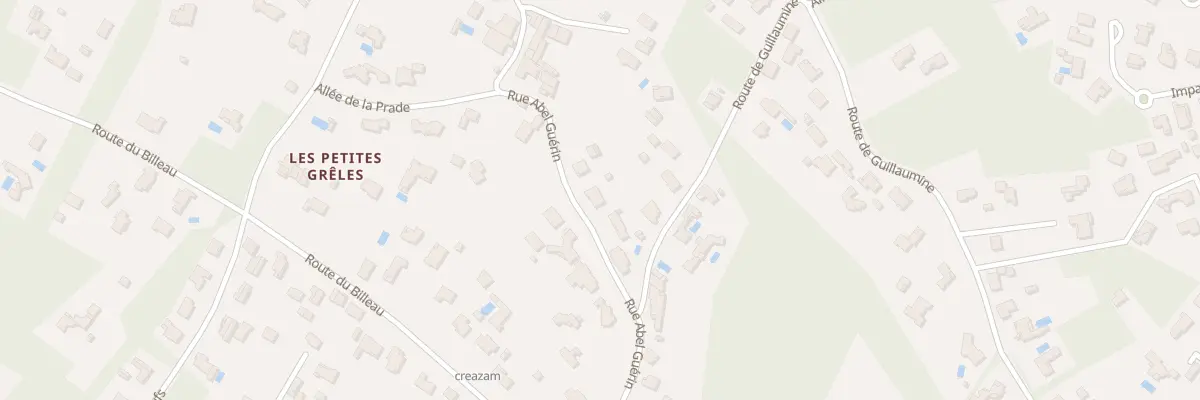 Plan du 18 Rue Abel Guérin à Breuillet