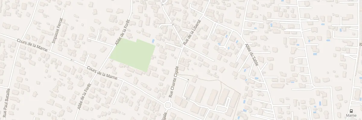 Plan du 9 Rue Chante Cigale à Gujan-Mestras
