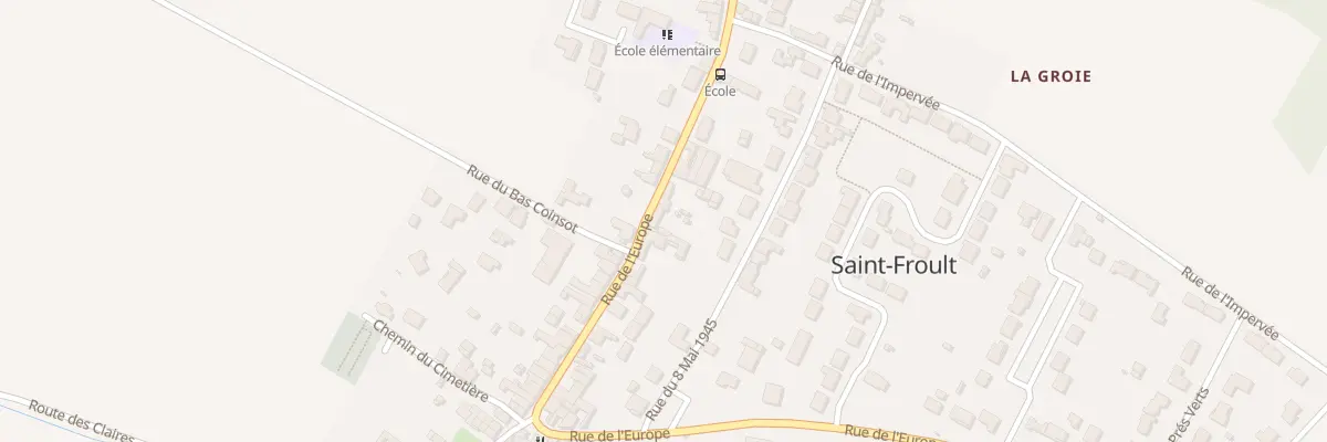Plan du 29 Rue de l’Europe à Saint-Froult