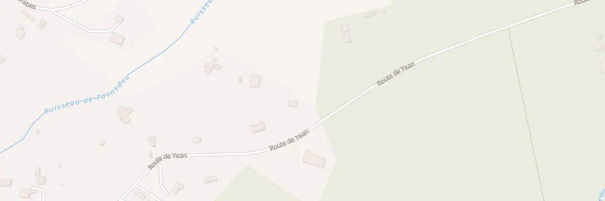 Plan du 531 Rte de Yean à Onesse-Laharie