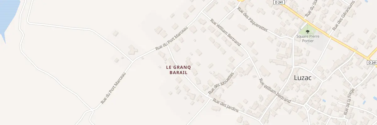 Plan du 5 Rue des Jardins à Saint-Just-Luzac