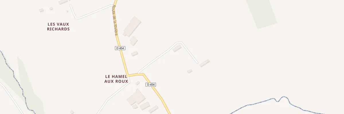 Plan du 2 Imp du Hamel aux Roux à Saint-Vigor-des-Monts