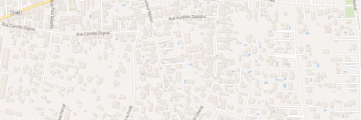 Plan du 27 Rue du Docteur Bézian à Gujan-Mestras