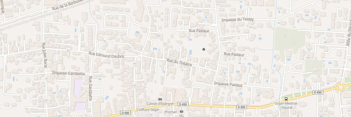 Plan du 21 Rue du Théâtre à Gujan-Mestras