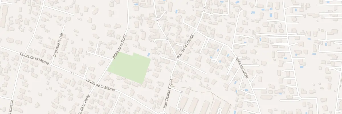 Plan du 80 Rue du Docteur Bézian à Gujan-Mestras