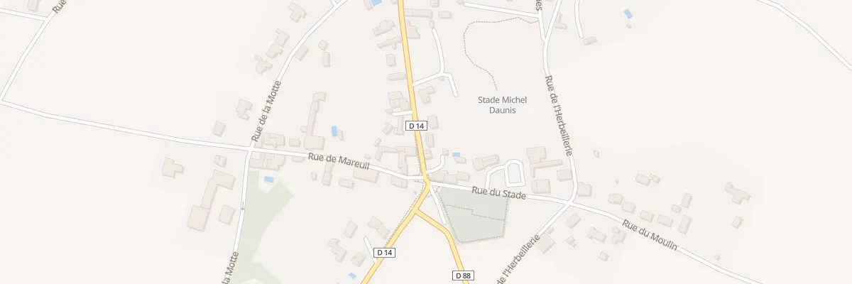 Plan du 39 Rue georges clemenceau à Saint-Aubin-la-Plaine