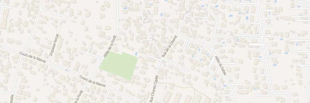 Plan du 78 Rue du Docteur Bézian à Gujan-Mestras