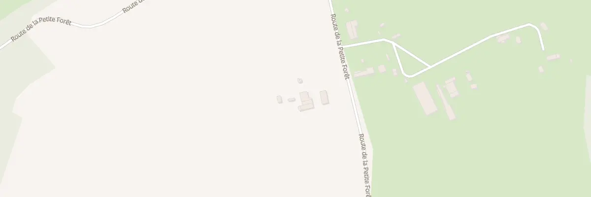 Plan du 1172 Rte de la Petite Forêt aux Loges-Marchis