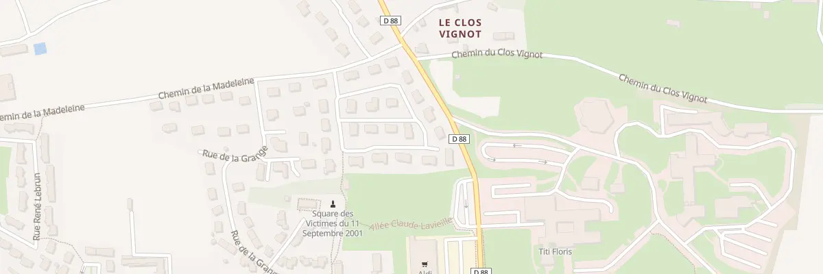 Plan du 243 Rue Capitaine Alfred Dreyfus à Saint-Lô
