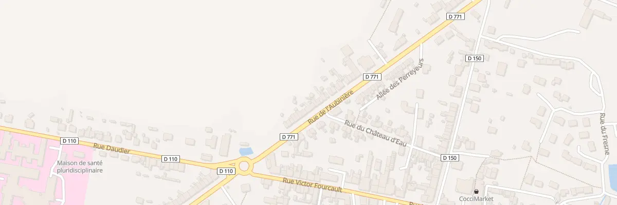 Plan du 15 Rue de l’Aubinière à Renazé