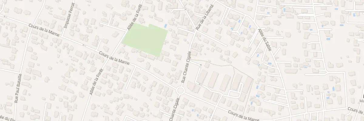 Plan du 12 Rue Chante Cigale à Gujan-Mestras