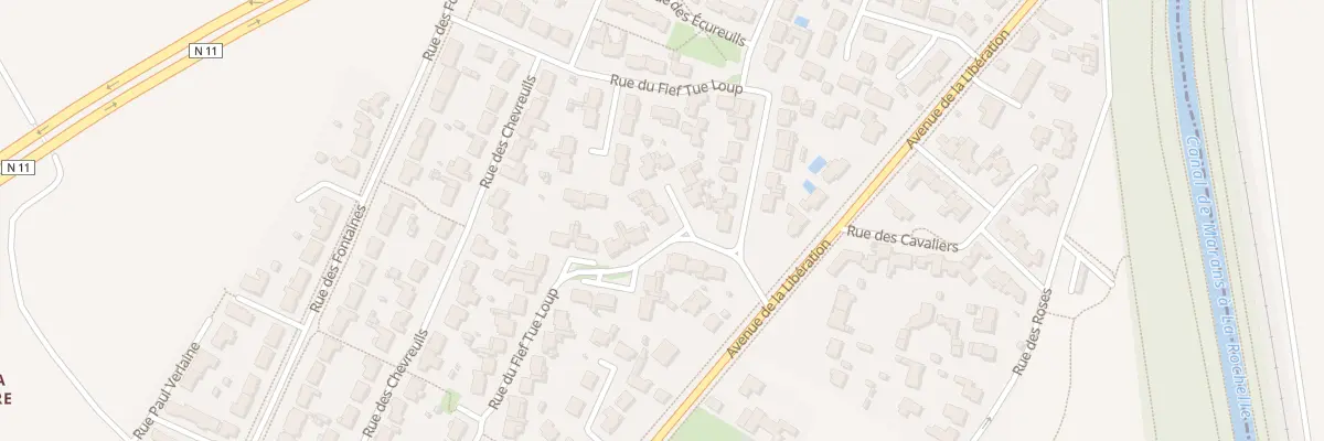 Plan du 25 Rue du Fief Tue Loup à Dompierre-sur-Mer