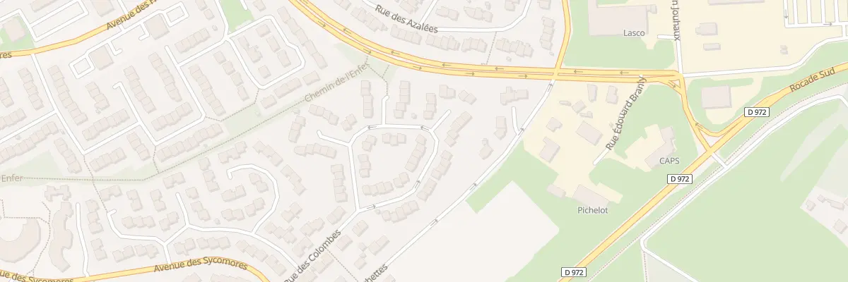 Plan du 245 Rue des Colombes à Saint-Lô