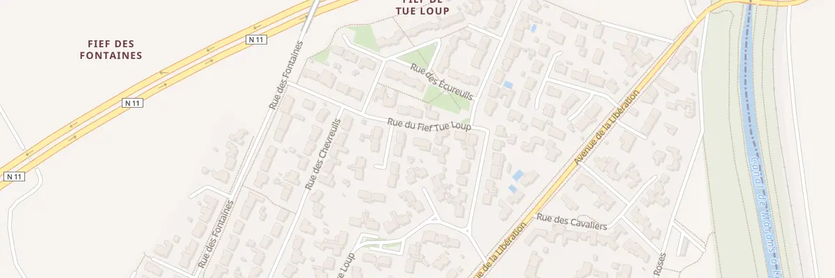 Plan du 47 Rue du Fief Tue Loup à Dompierre-sur-Mer