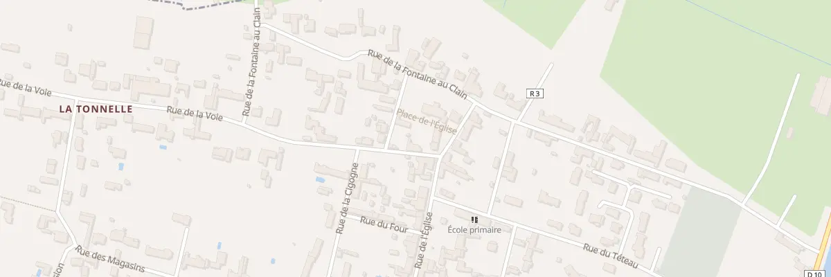 Plan du 2 Rue de la voie à Sainte-Radégonde-des-Noyers