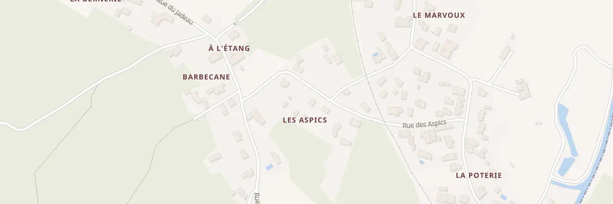 Plan du 12 Rue des Aspics à Chaillevette