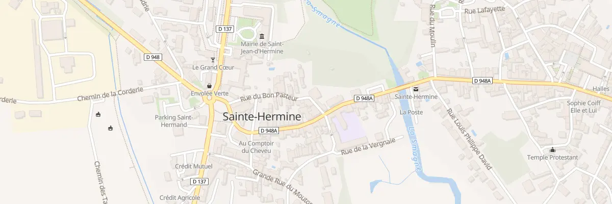 Plan du 28 Rue du Bon Pasteur à Saint-Jean-d’Hermine