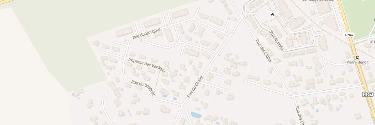 Plan du 793 Rue du Chalet à Saint-Paul-lès-Dax
