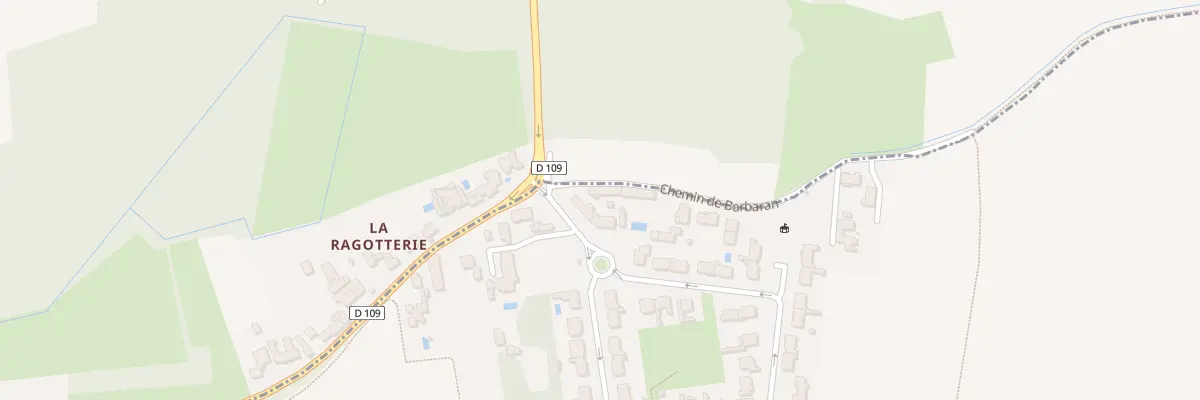 Plan du 5001 Che de Barbaran à Saint-Vivien