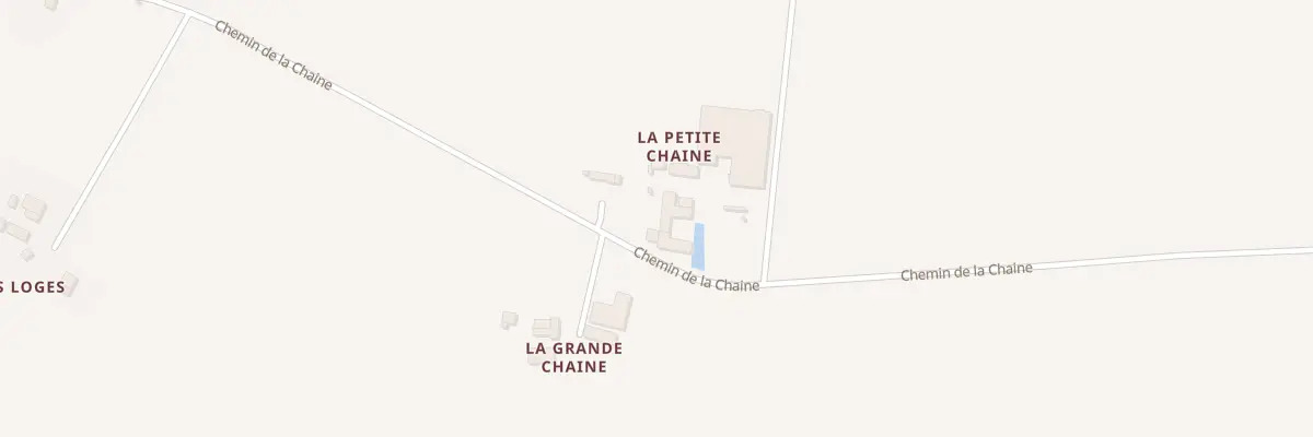 Plan du 668 Che de la Chaîne à La Selle-Craonnaise
