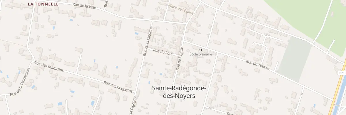 Plan du 5103 Rue du four à Sainte-Radégonde-des-Noyers