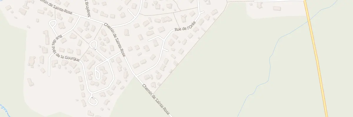 Plan du 545 Rue de l’Orée à Sanguinet