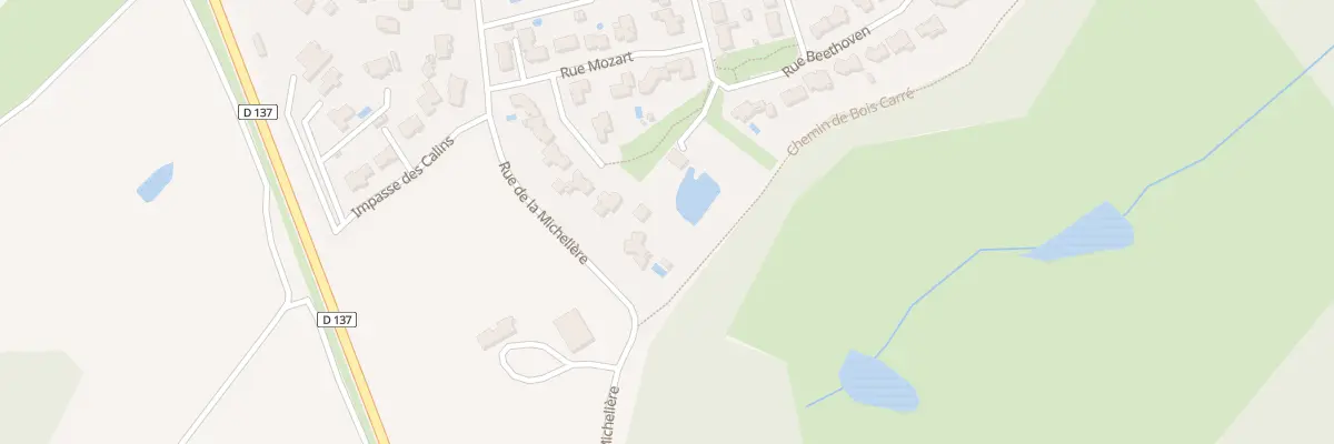 Plan du 11 Rue de la michelière à Chantonnay