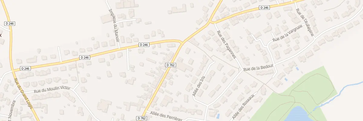 Plan du 66 Rue d’Anjou (Villedieu) à Beaupréau-en-Mauges