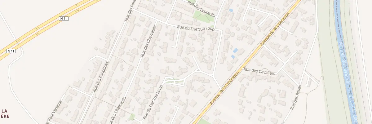 Plan du 26 Rue du Fief Tue Loup à Dompierre-sur-Mer