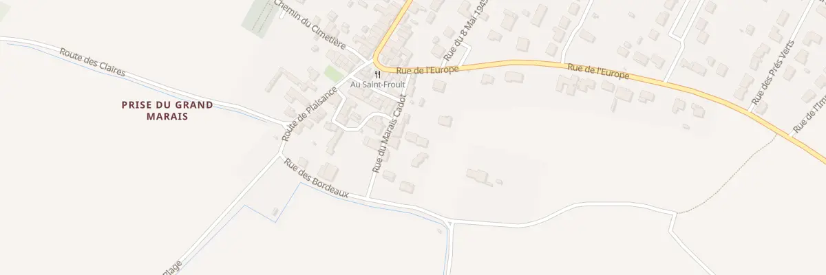 Plan du 9 Rue des Bordeaux à Saint-Froult