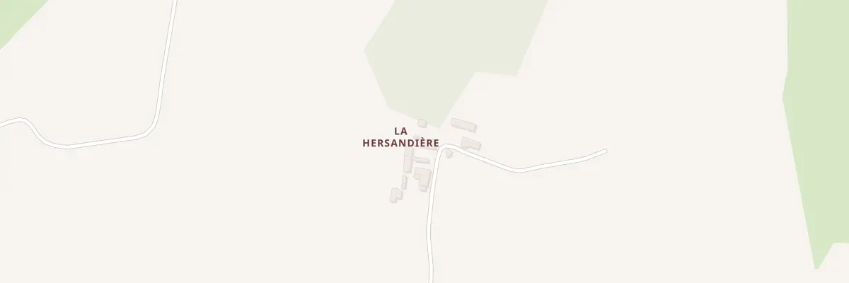 Plan du 5 Les Hersendières à La Croixille
