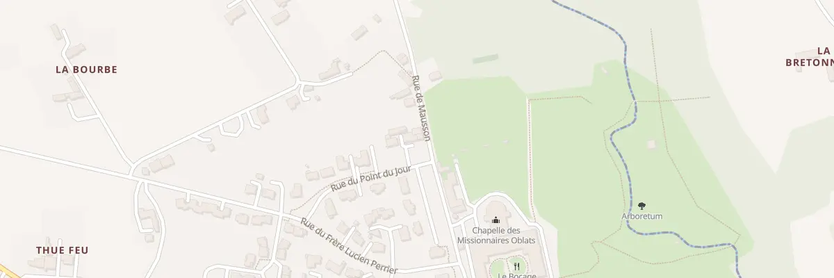 Plan du 9 Rue de Mausson à Pontmain