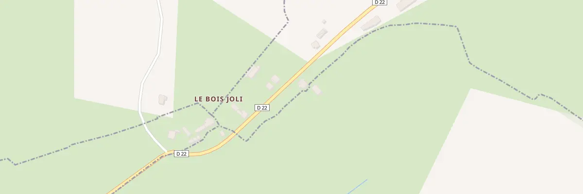 Plan du 5101 Bois Joly à La Pellerine