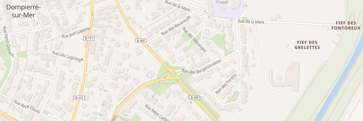Plan du 6 Rue des Rossignols à Dompierre-sur-Mer