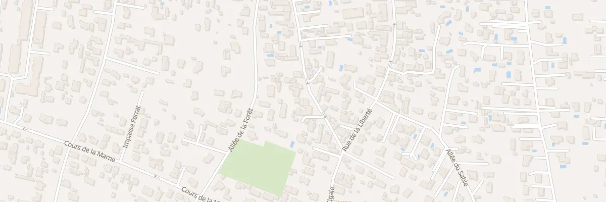 Plan du 66 Rue du Docteur Bézian à Gujan-Mestras