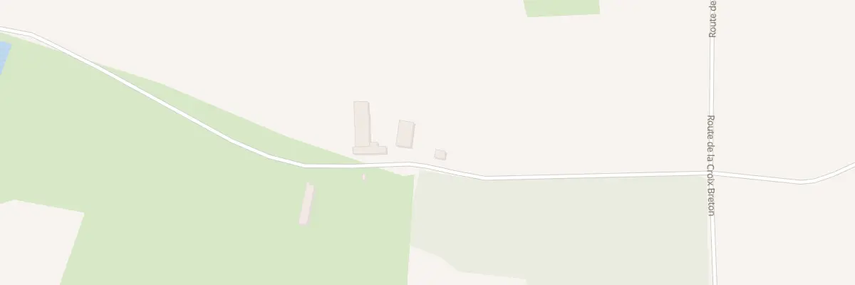 Plan du 1160 Rte de la Croix Breton à Saint-Pierre-des-Landes