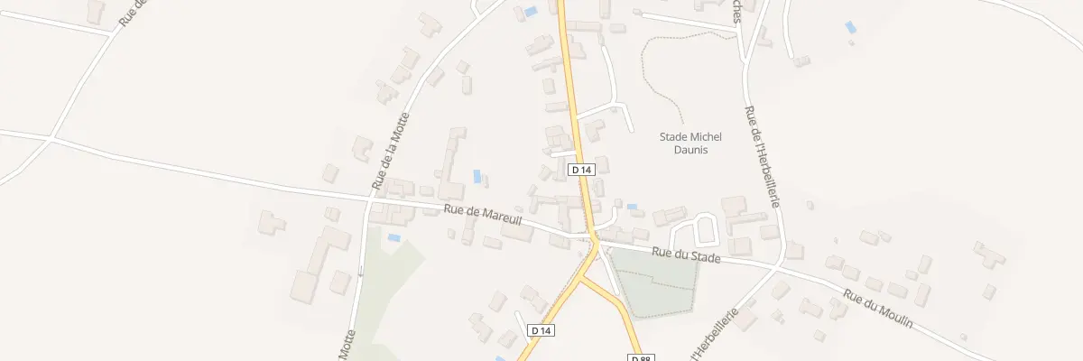 Plan du 40 Rue georges clemenceau à Saint-Aubin-la-Plaine